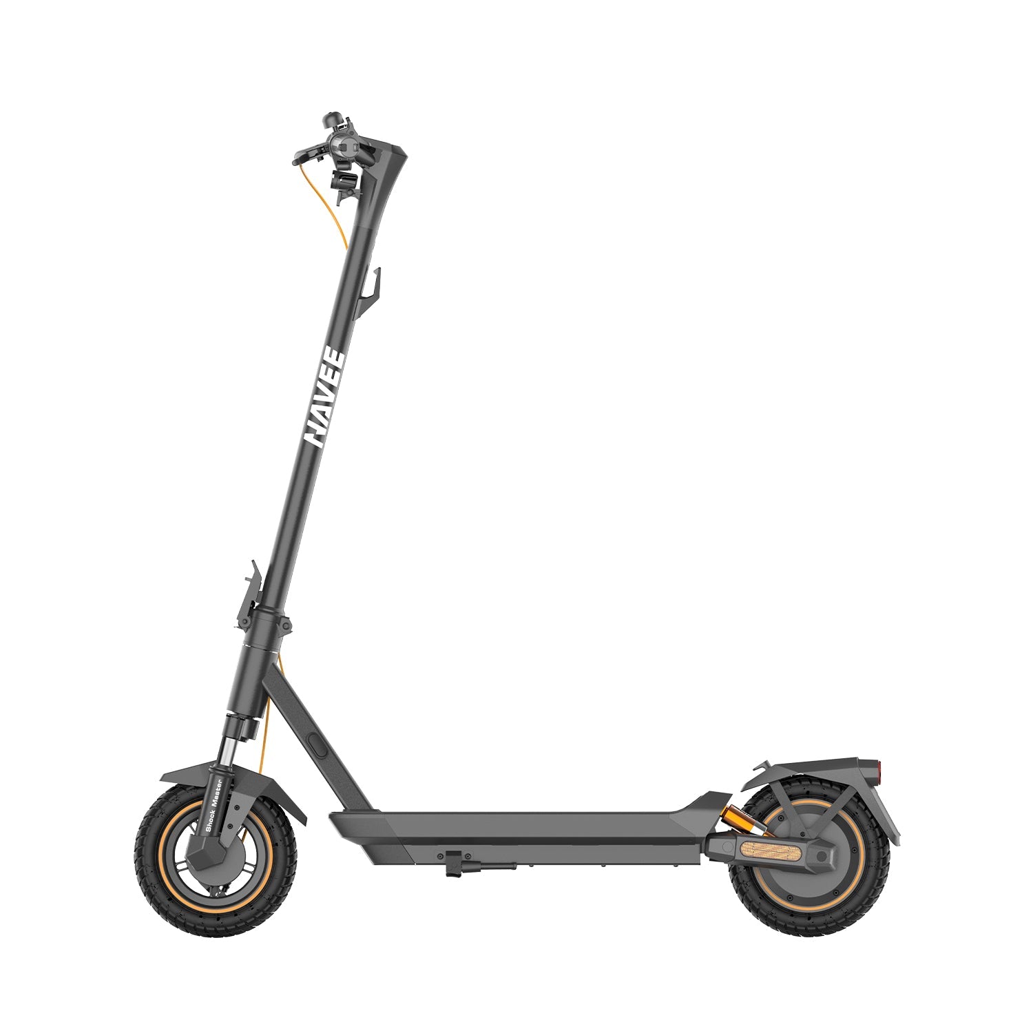 Navee GT3 Max svart elsparkcykel med höghastighetsdäck och belysning